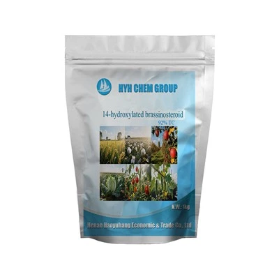 Forbedrende resiliens 14-hydroksylerte brassinosteroid 92%TC Casno .457603 - 63 - 3 for chili og melon.